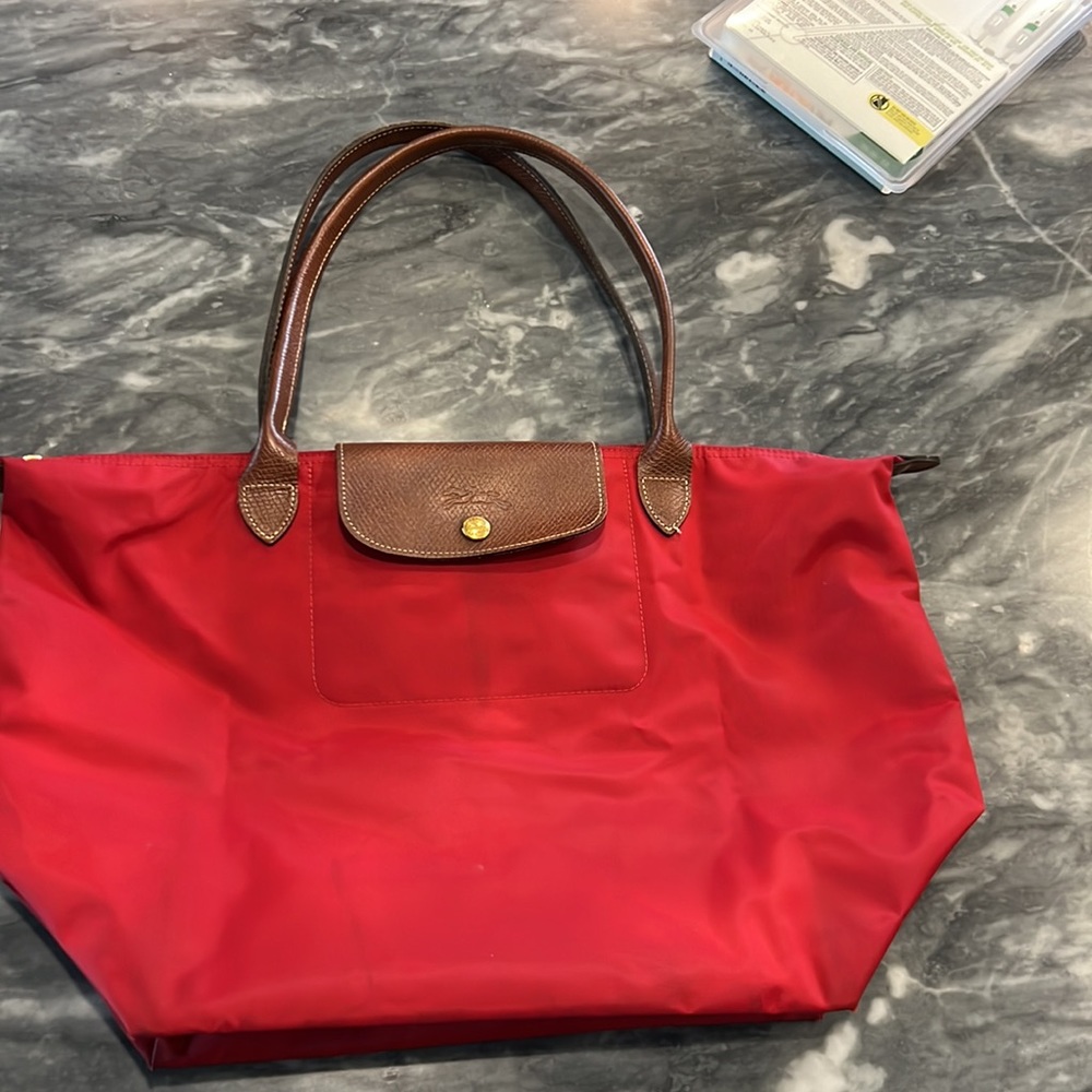 Medium lapliage longchamp tote